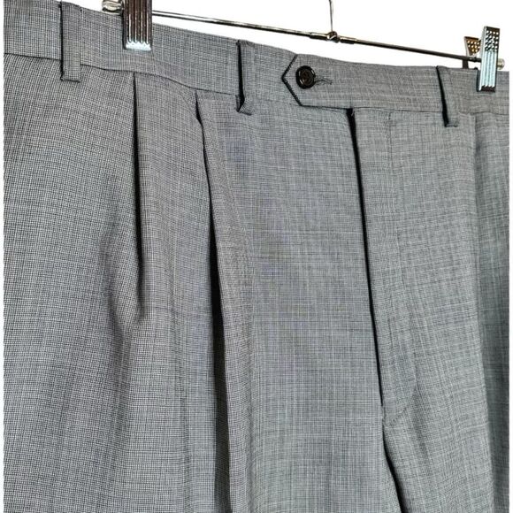 Lauren Ralph Lauren Wool Gray Dress Pants size 38 x 32 - Picture 4 of 7
